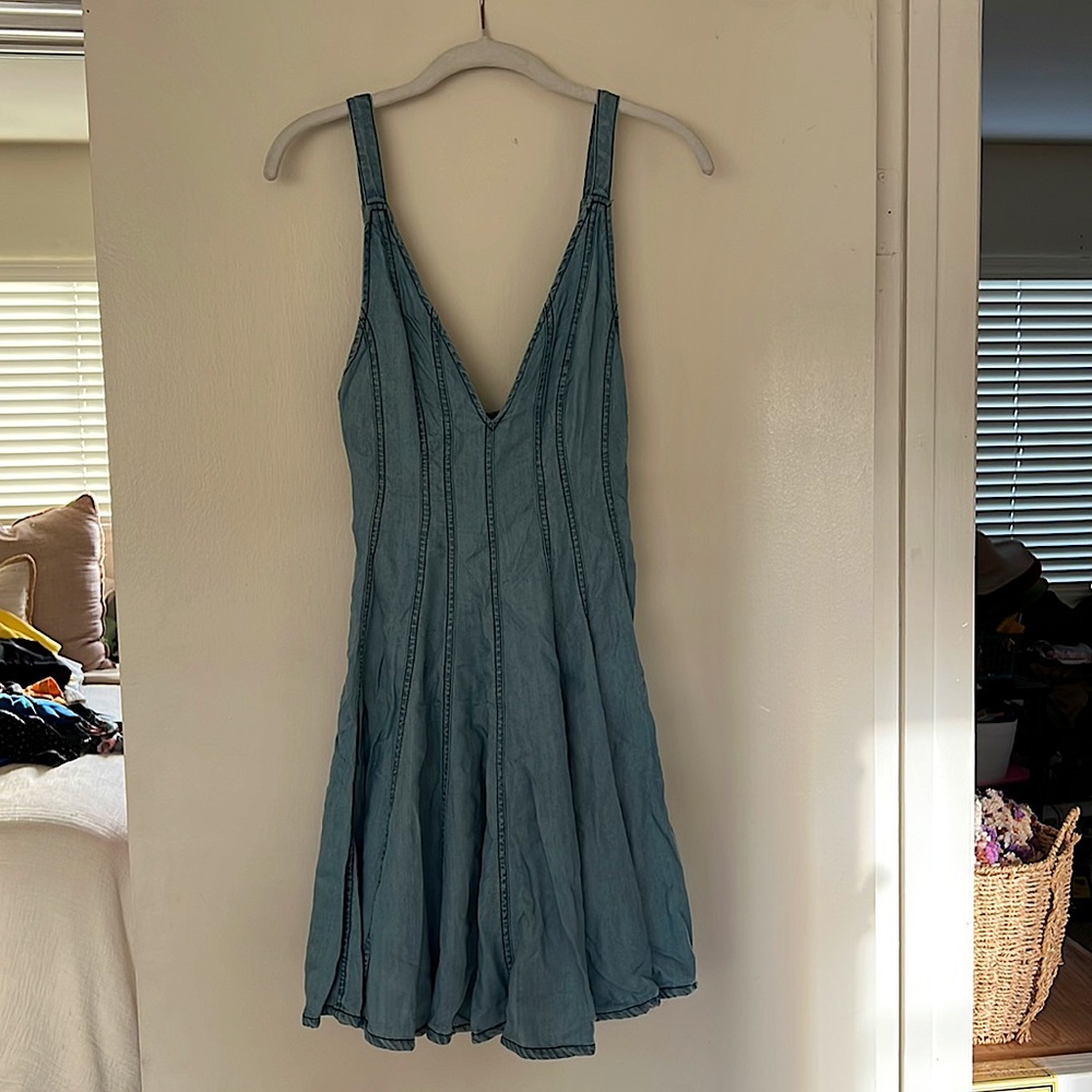 Free People Chambray Dress